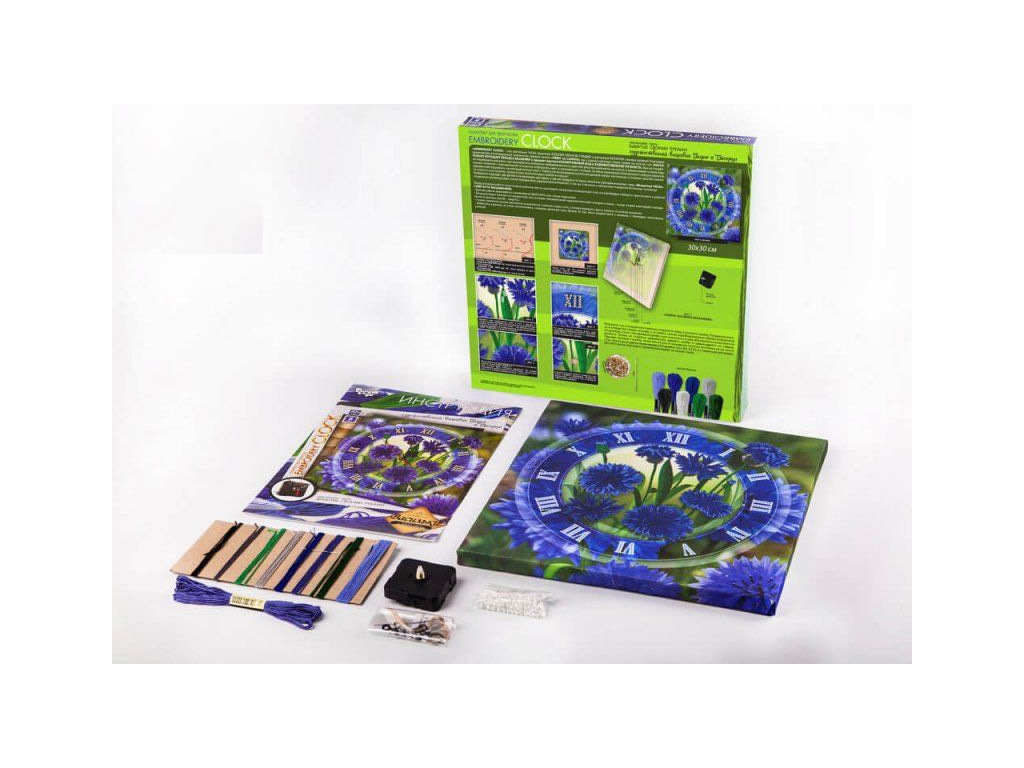 Набір для творчості Embroidery Clock, Danko Toys