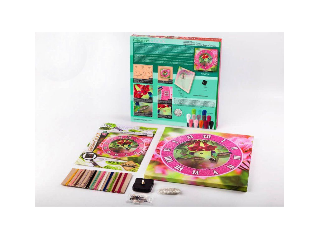 Набір для творчості Embroidery Clock, Danko Toys