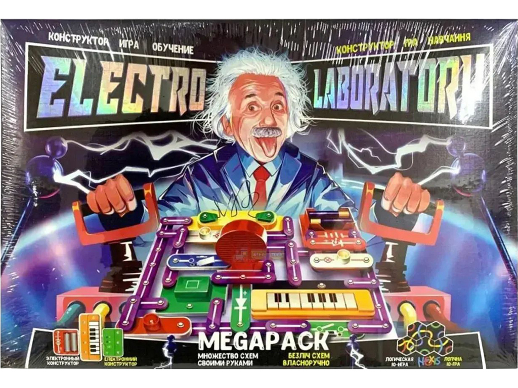 Электронный конструктор Electro Laboratory, Radio+Piano, Danko Toys