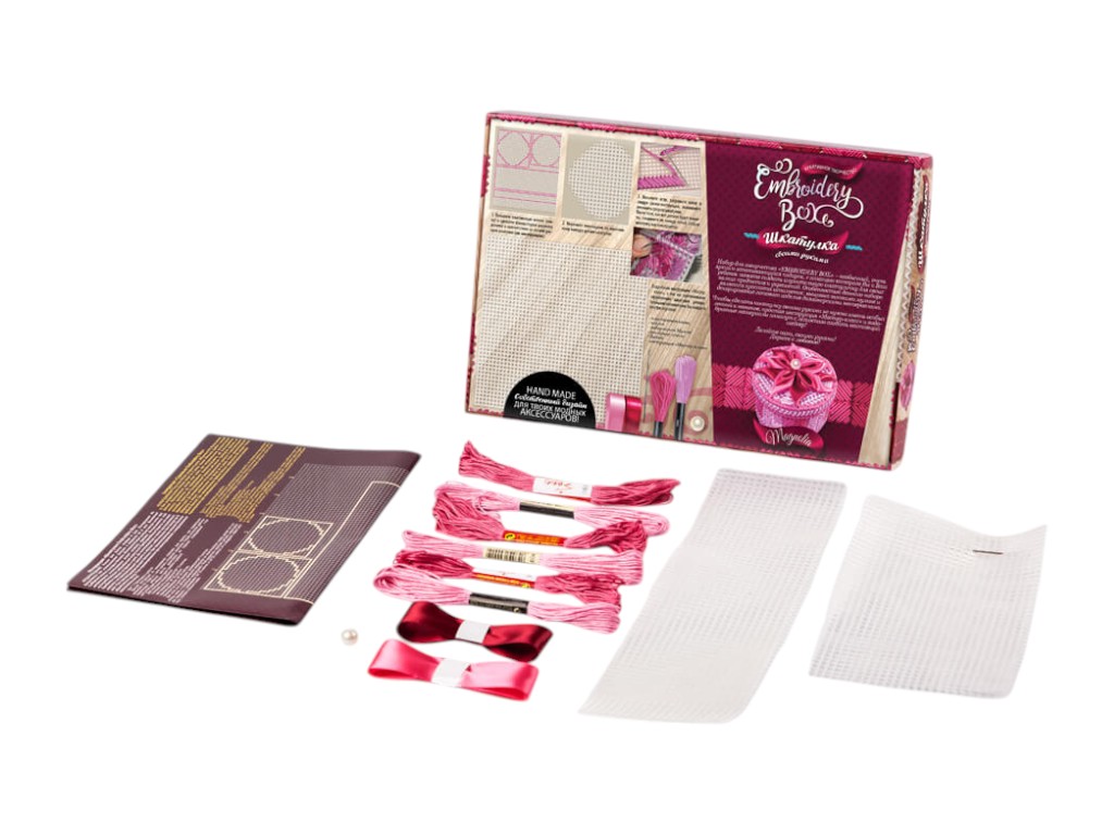 Набор для творчества Шкатулка Embroidery Box, Danko Toys
