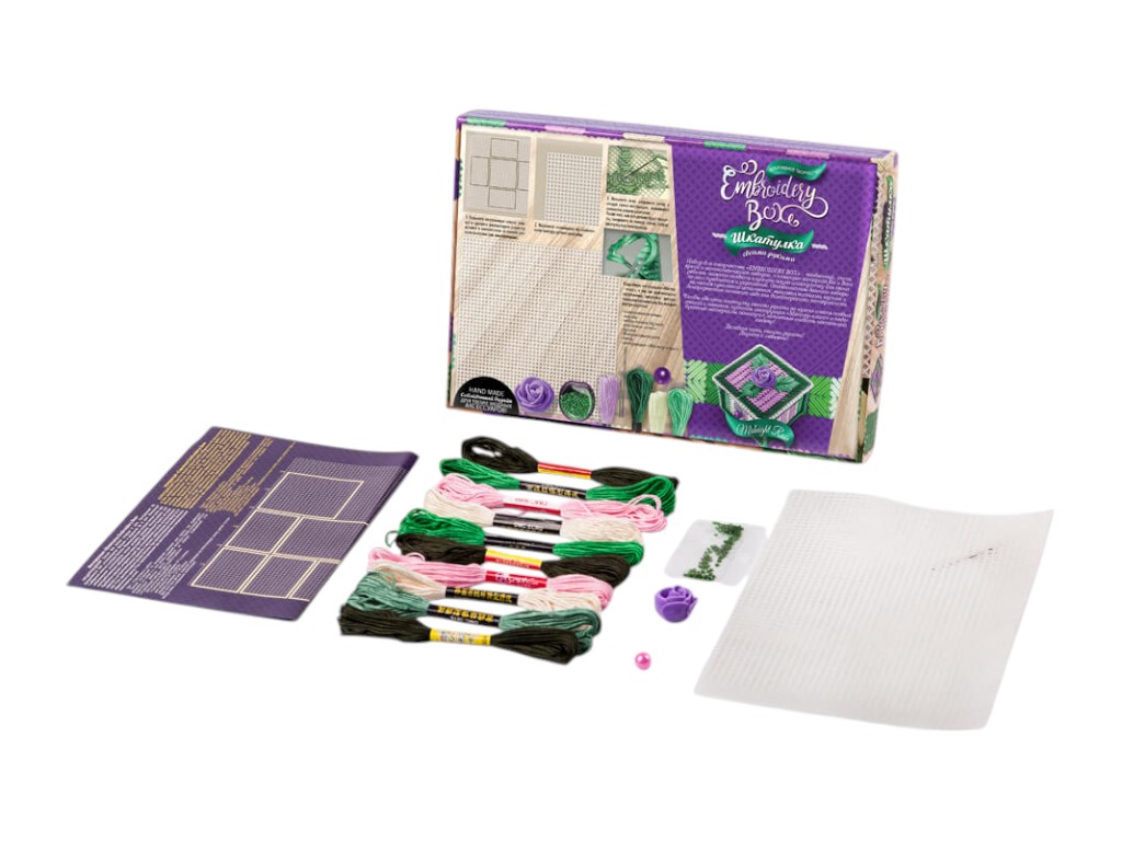 Набор для творчества Шкатулка Embroidery Box, Danko Toys