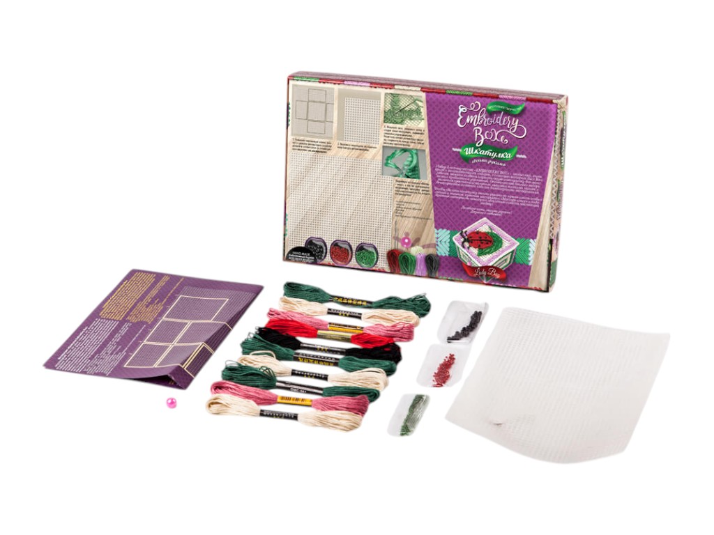 Набір для творчості Шкатулка Embroidery Box, Danko Toys