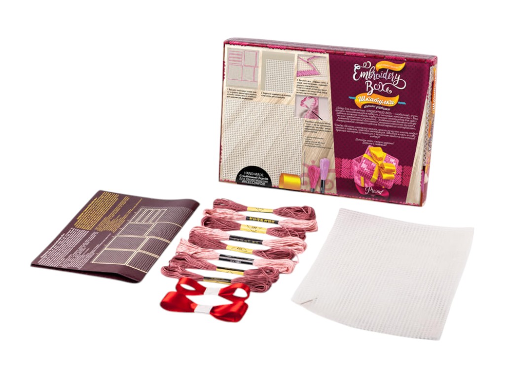 Набір для творчості Шкатулка Embroidery Box, Danko Toys