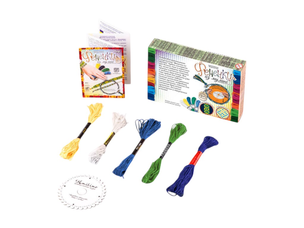Набір для творчості Фенечки з муліне, Danko Toys