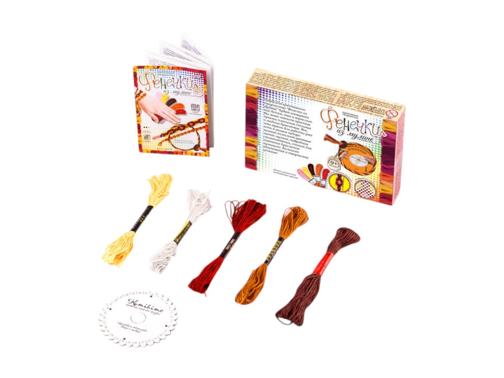 Набор для творчества Фенечки из мулине, Danko Toys