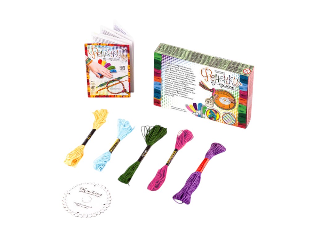 Набор для творчества Фенечки из мулине, Danko Toys