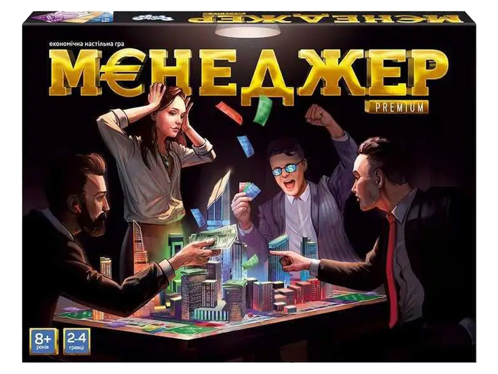 Настольная развлекательная игра Менеджер Premium, Danko Toys