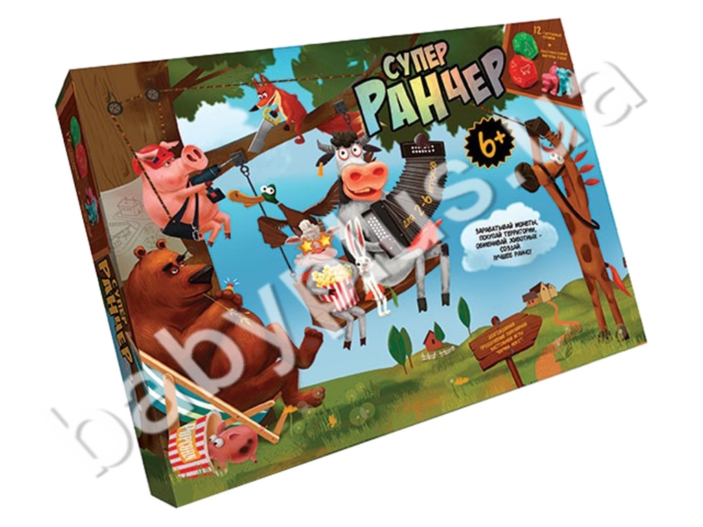 Настільна розважальна гра Супер ранчеро, Danko Toys
