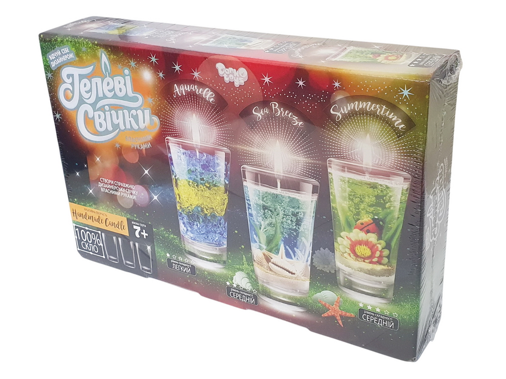 Набор для творчества Гелевые свечки своими руками, Danko Toys