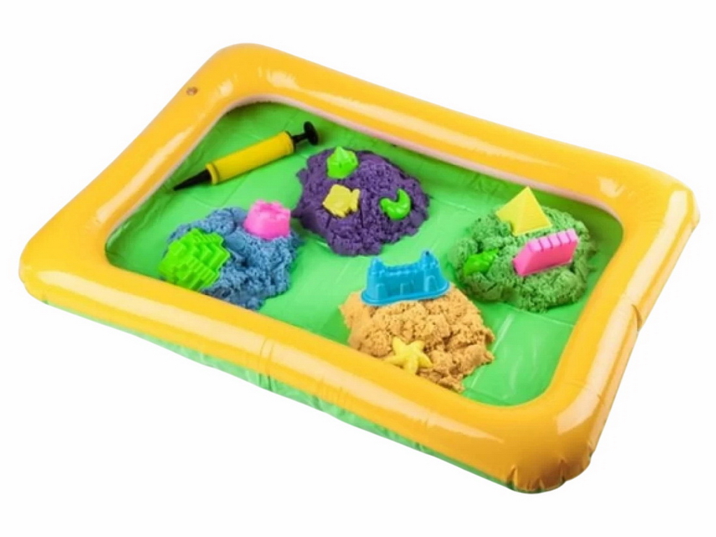 Набір для творчості з кінетичним піском KidSand KS-02-01U, 1600 г, Danko Toys