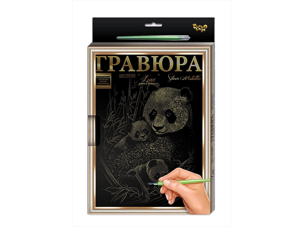 Гравюра A4 с рамкой, Danko Toys