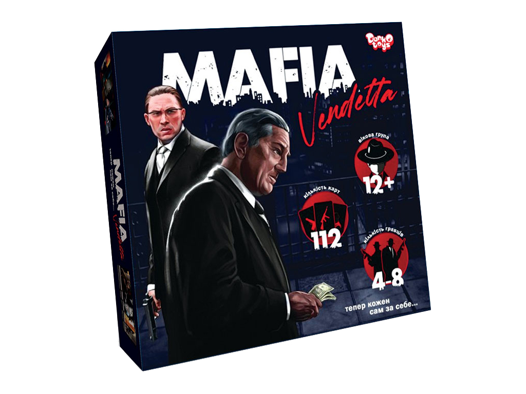 Купить Настольная игра MAFIA Vendetta. DankoToys MAF-01-01U недорого