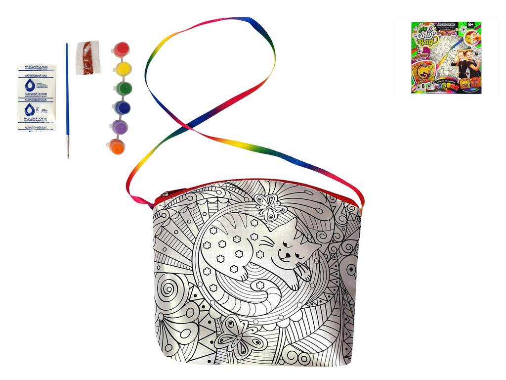 Набор для творчества Сумка-раскраска мини My color bag mini, Danko Toys