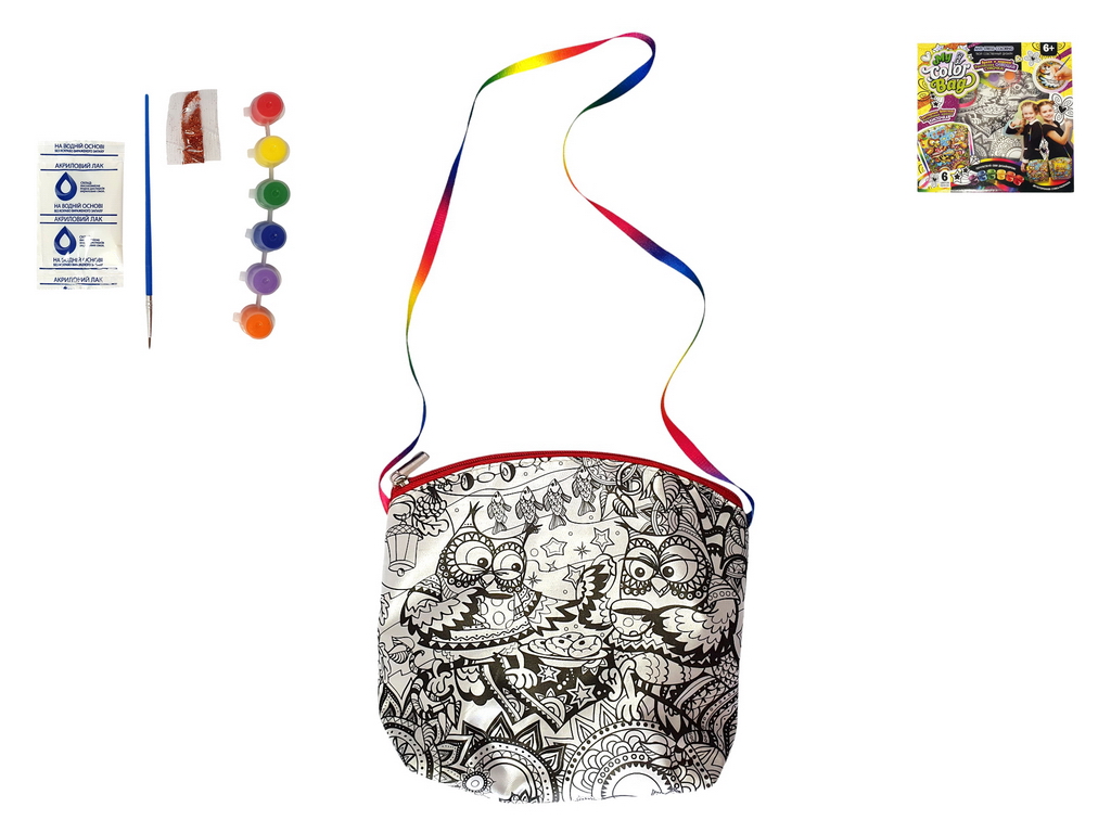 Набор для творчества Сумка-раскраска мини My color bag mini, Danko Toys
