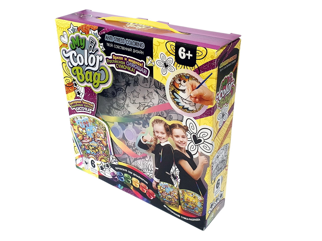 Набор для творчества Сумка-раскраска мини My color bag mini, Danko Toys