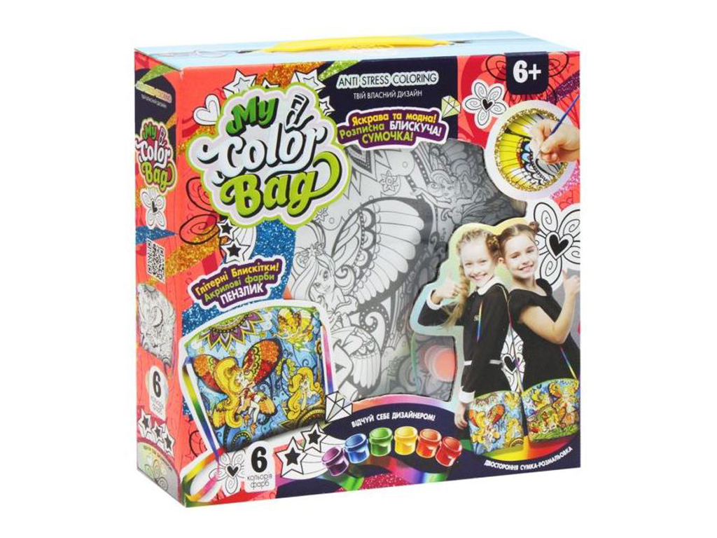 Набор для творчества Сумка-раскраска My color bag mini, Danko Toys