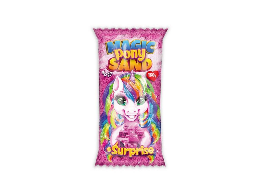 Кинетический песок Magic Pony Sand 150 грамм, Danko Toys