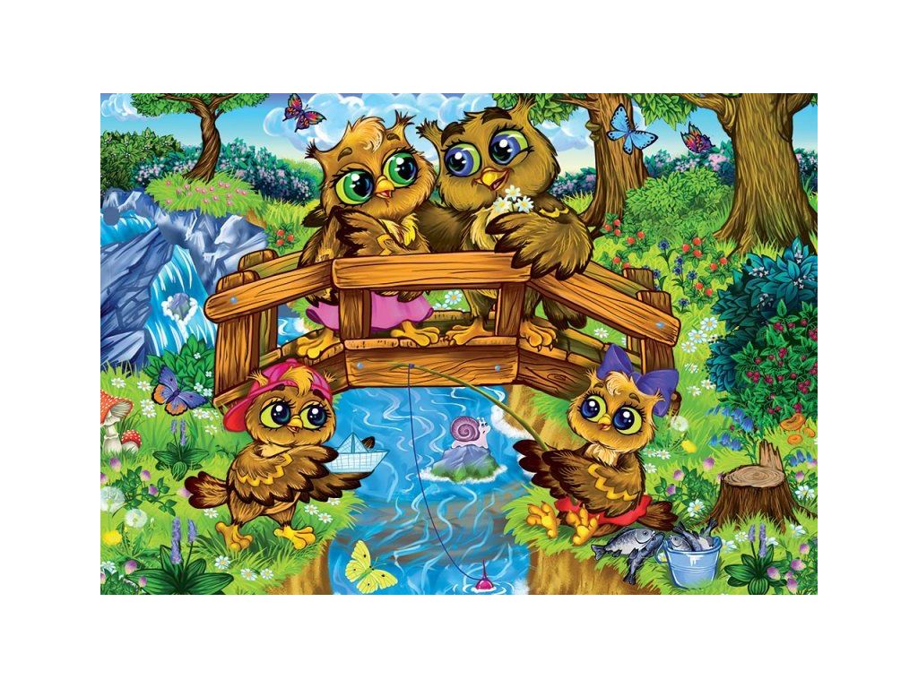Пазлы 60 элементов MAXI, Danko Toys