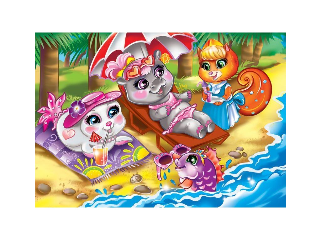 Пазлы 60 элементов MAXI, Danko Toys