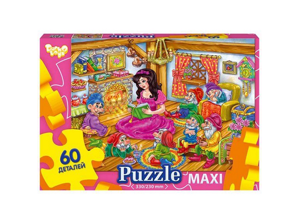 Пазли 60 елементів MAXI, Danko Toys