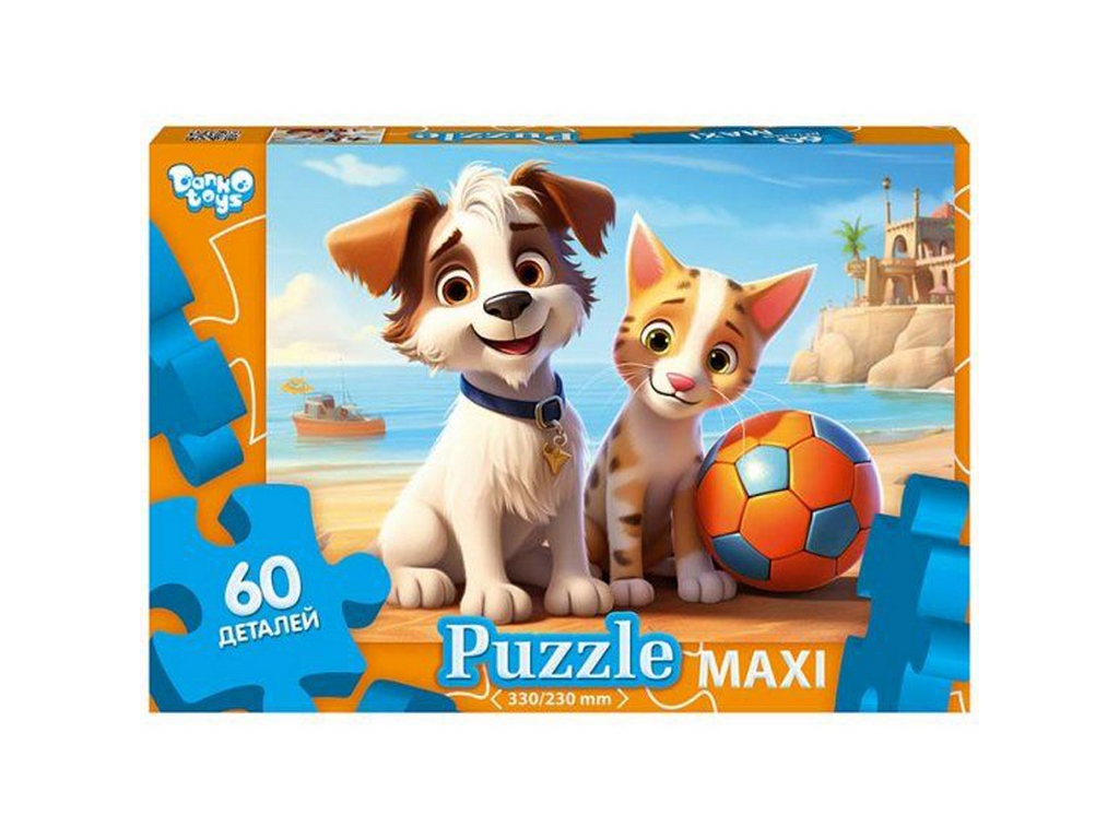 Пазли 60 елементів MAXI, Danko Toys