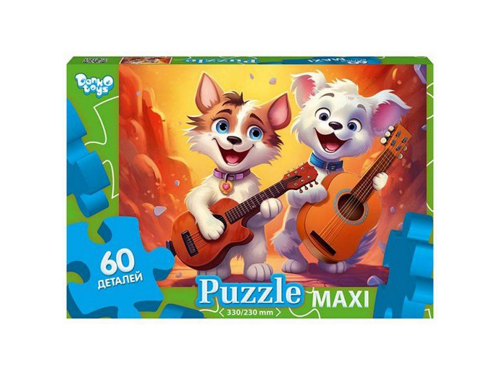 Пазли 60 елементів MAXI, Danko Toys