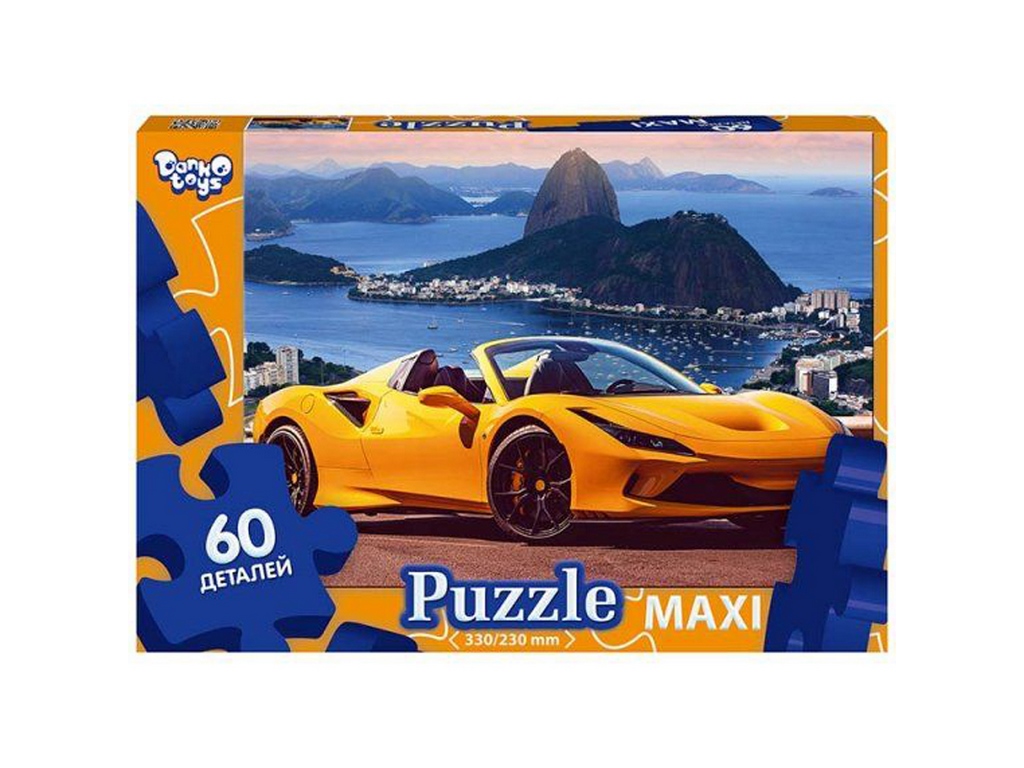 Пазли 60 елементів MAXI, Danko Toys