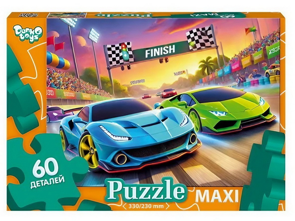 Пазли 60 елементів Maxi, Danko Toys