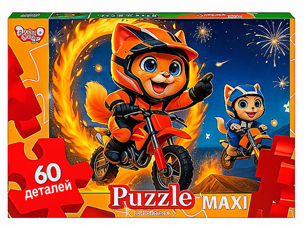 Пазли 60 елементів Maxi, Danko Toys