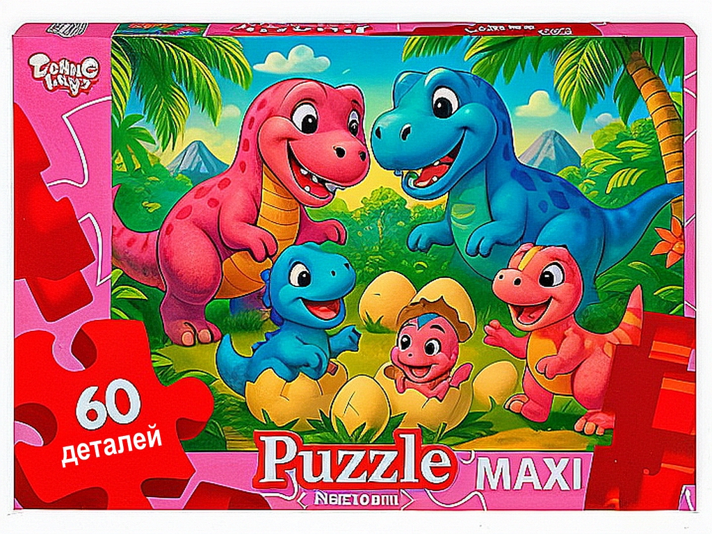 Пазли 60 елементів Maxi, Danko Toys