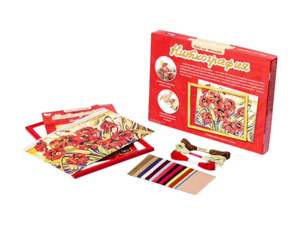 Набор для творчества Ниткография, Danko Toys