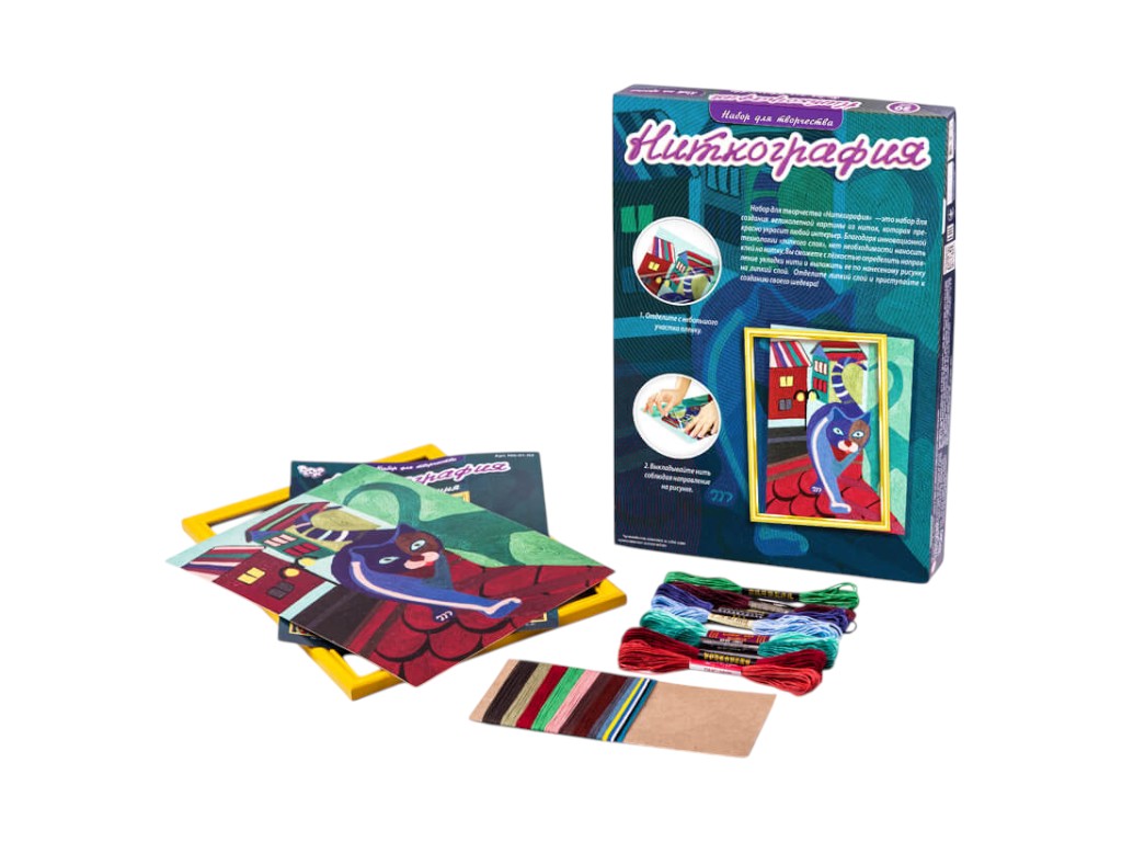 Набор для творчества Ниткография, Danko Toys