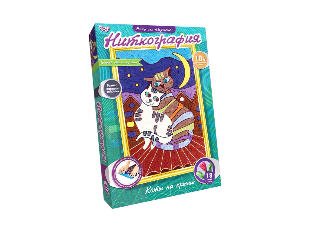 Набір для творчості Ніткографія, Danko Toys