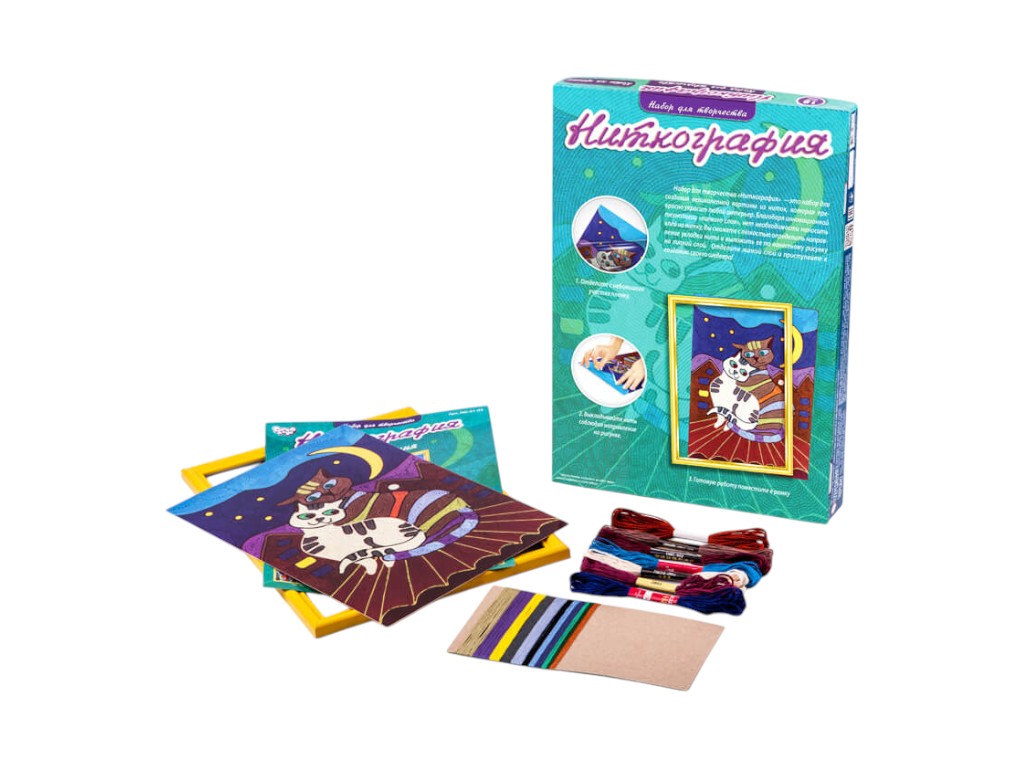 Набір для творчості Ніткографія, Danko Toys