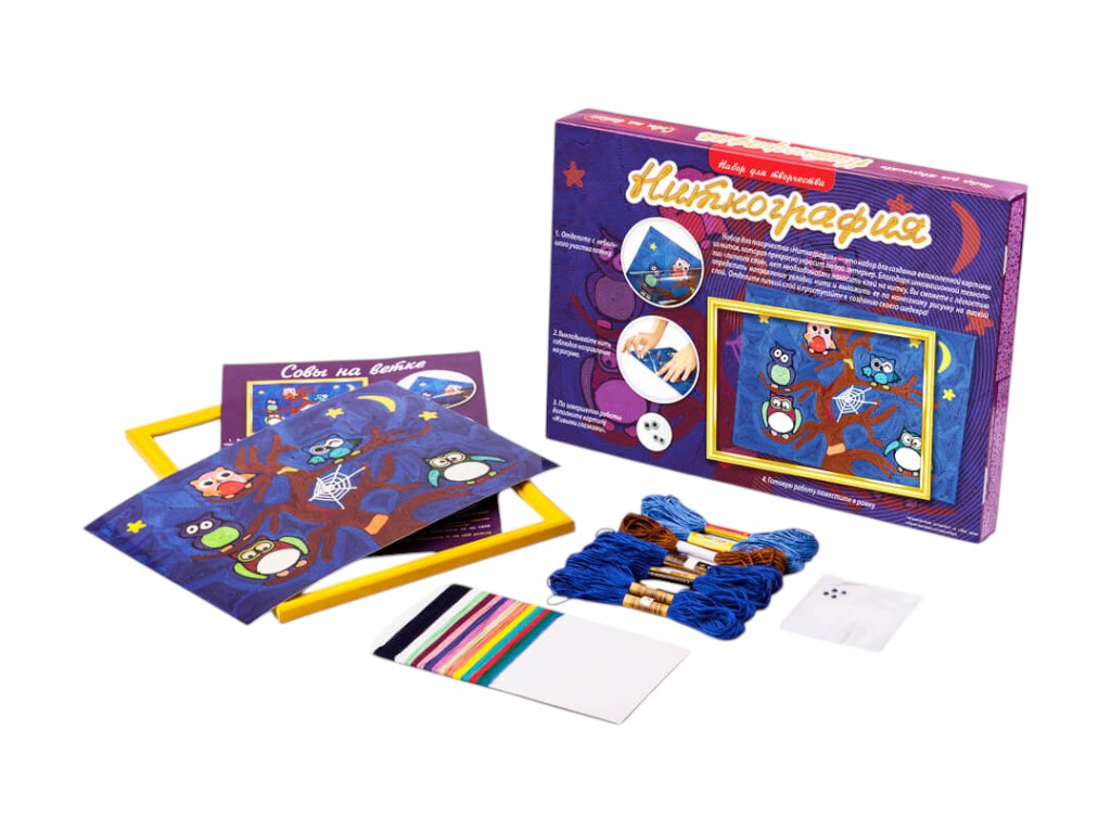Набір для творчості Ніткографія, Danko Toys