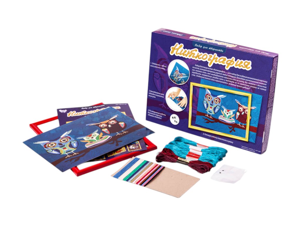 Набір для творчості Ніткографія, Danko Toys