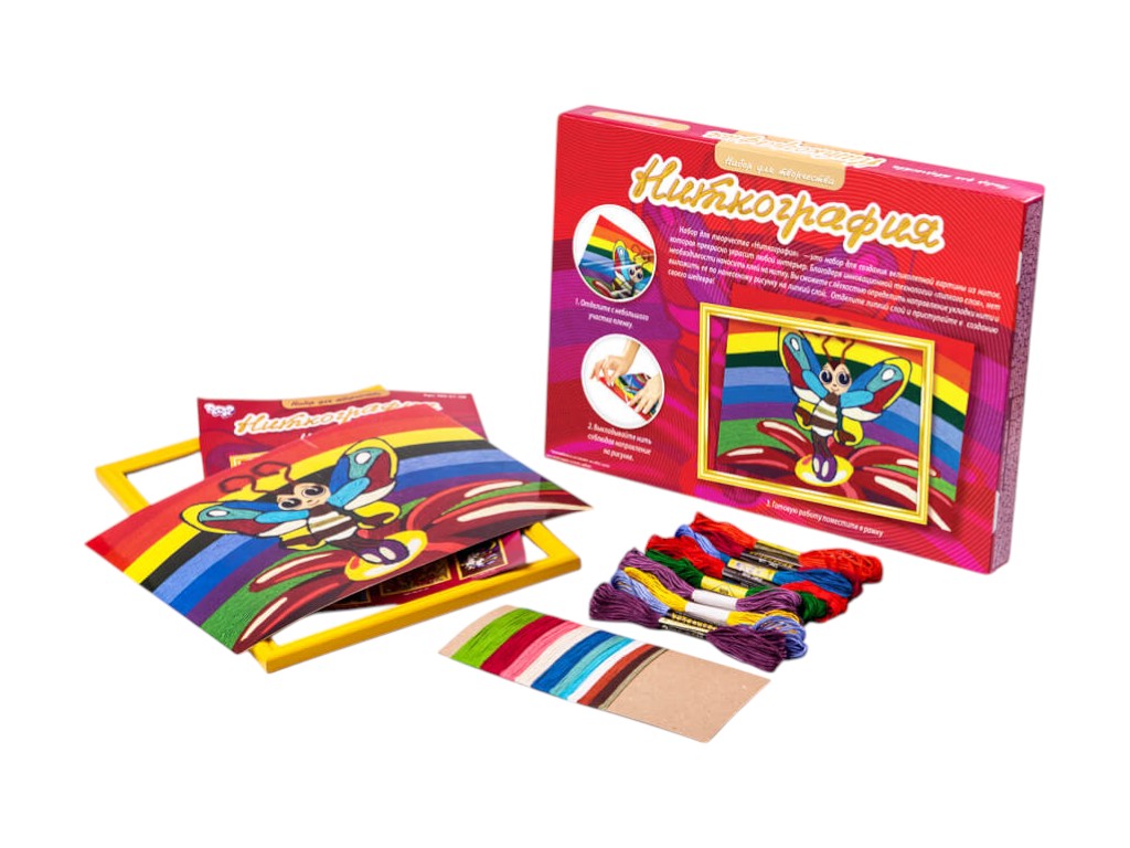 Набір для творчості Ніткографія, Danko Toys