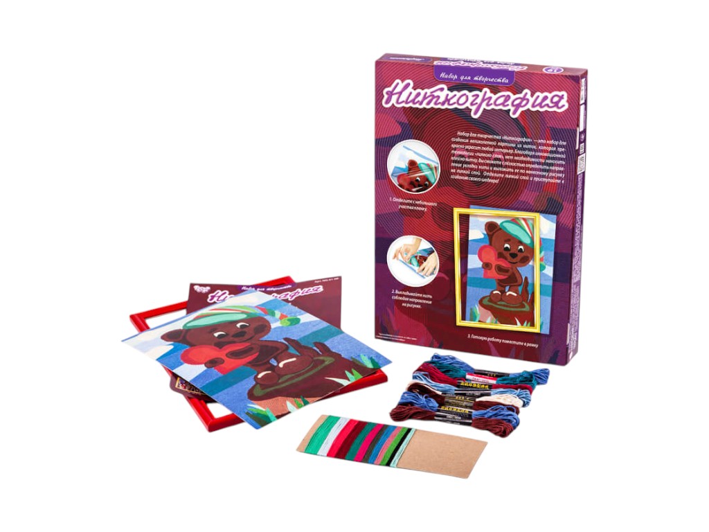 Набір для творчості Ніткографія, Danko Toys
