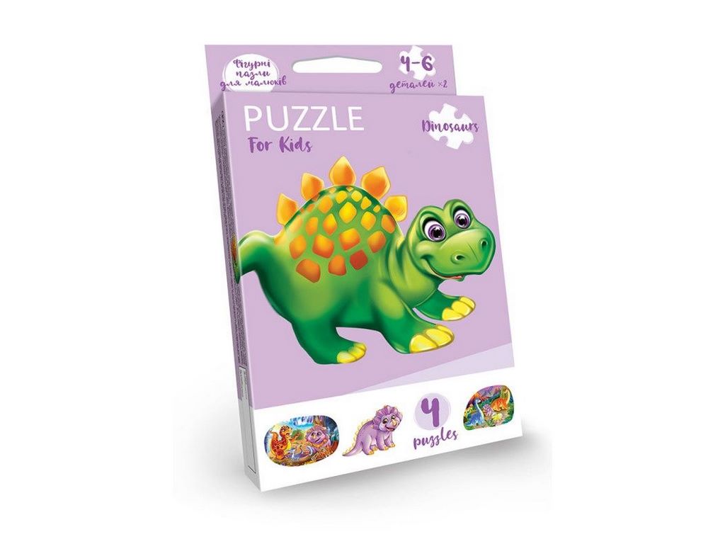 Розвиваючі пазли для малюків Puzzle For Kids, Danko Toys