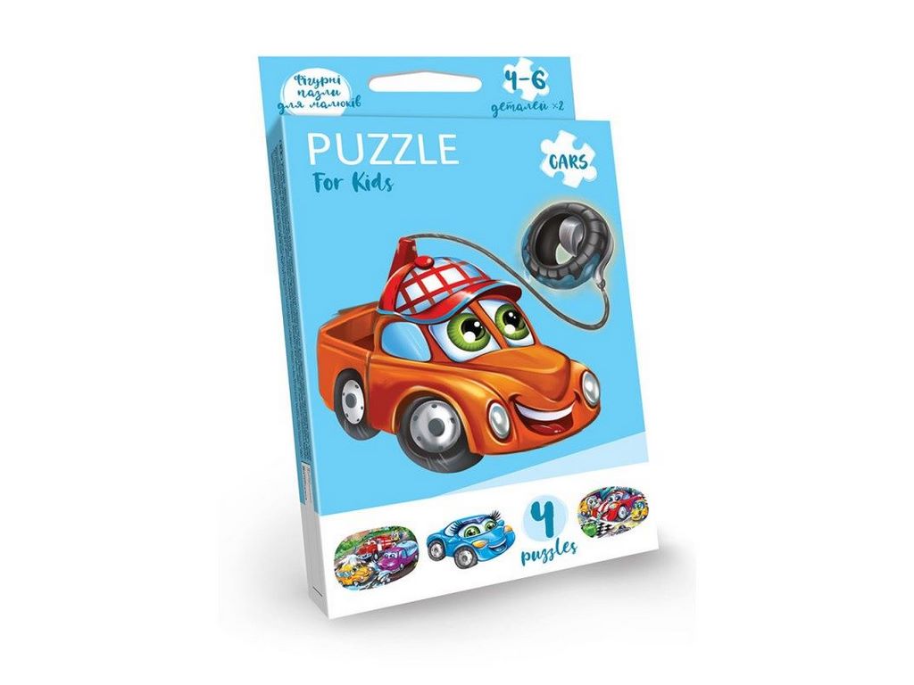 Розвиваючі пазли для малюків Puzzle For Kids, Danko Toys