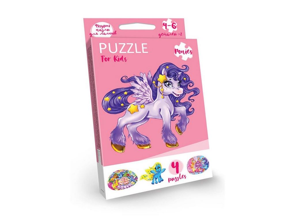 Розвиваючі пазли для малюків Puzzle For Kids, Danko Toys