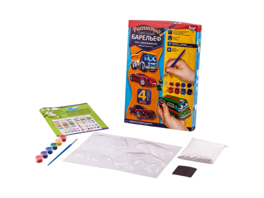 Набір для творчості Писаний гіпсовий барельєф малий, Danko Toys