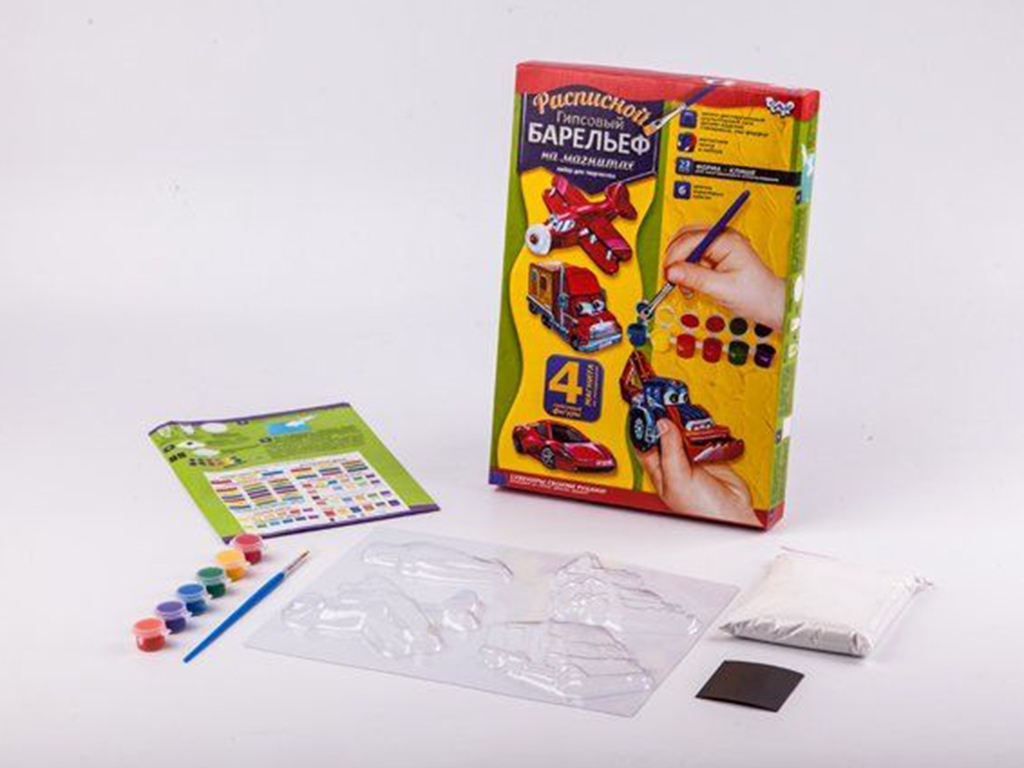 Набір для творчості Писаний гіпсовий барельєф малий, Danko Toys