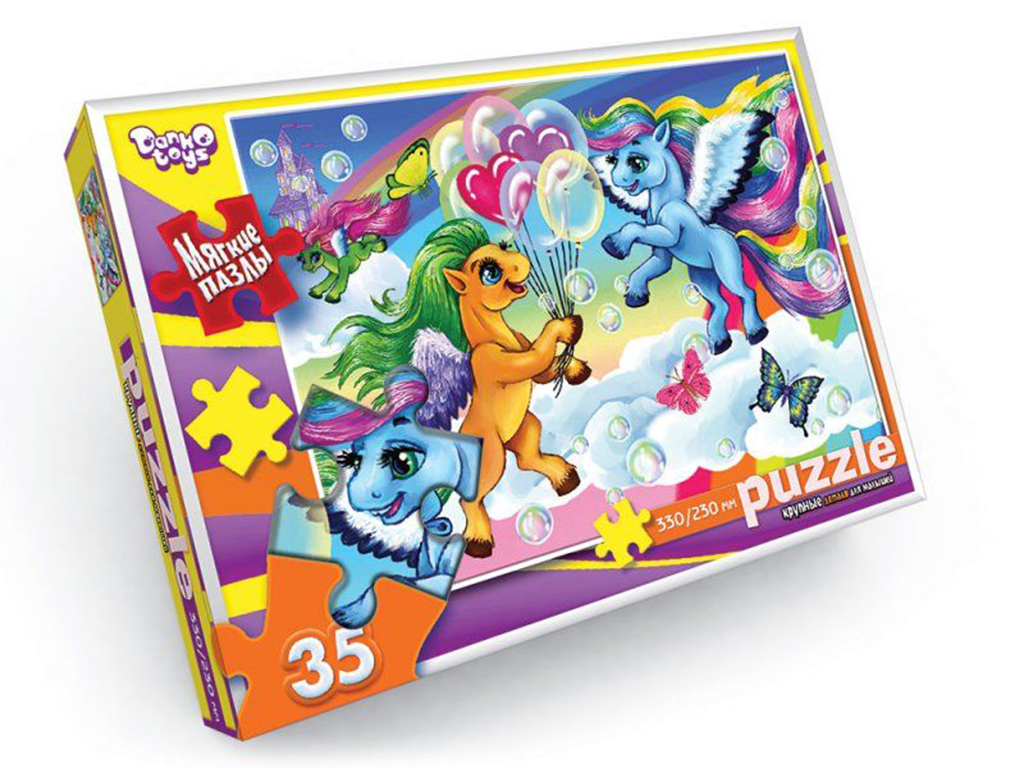 М'які пазли 35 елементів, Danko Toys