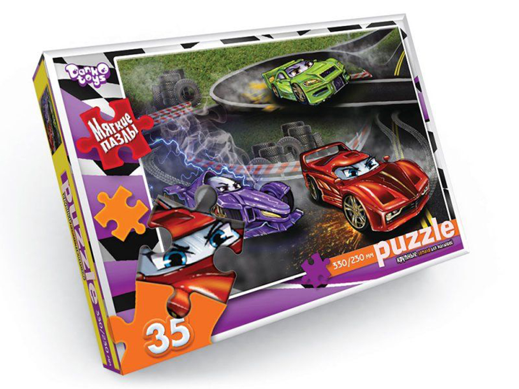 М'які пазли 35 елементів, Danko Toys