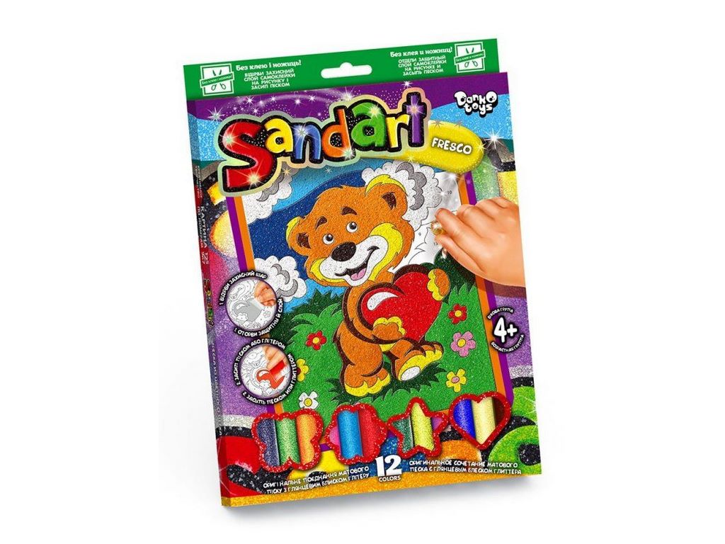 Набор для творчества, Фреска из песка Sand Art, Danko Toys