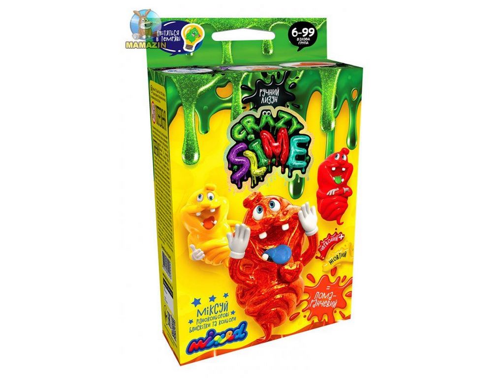 Набор для экспериментов Crazy Slime мини, Danko Toys