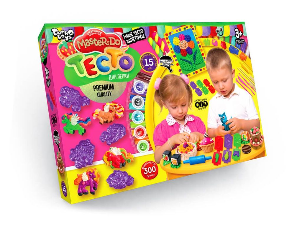 Тісто для ліплення Master Do, Danko Toys