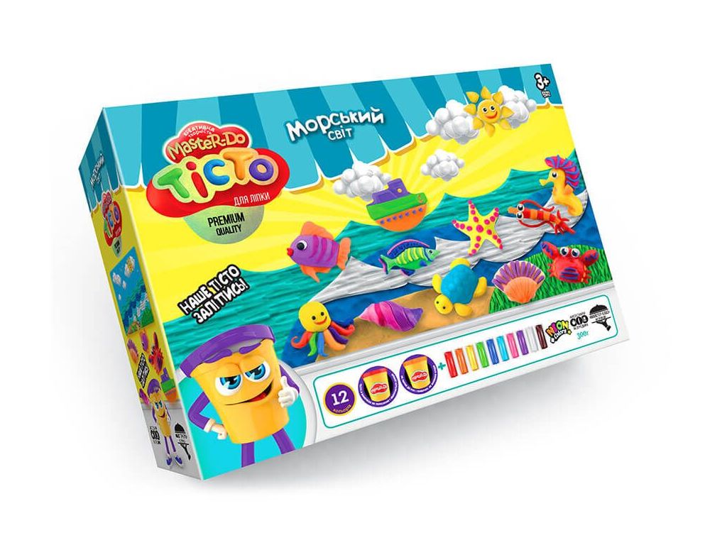 Тісто для ліпки Master Do Морський світ, Danko Toys