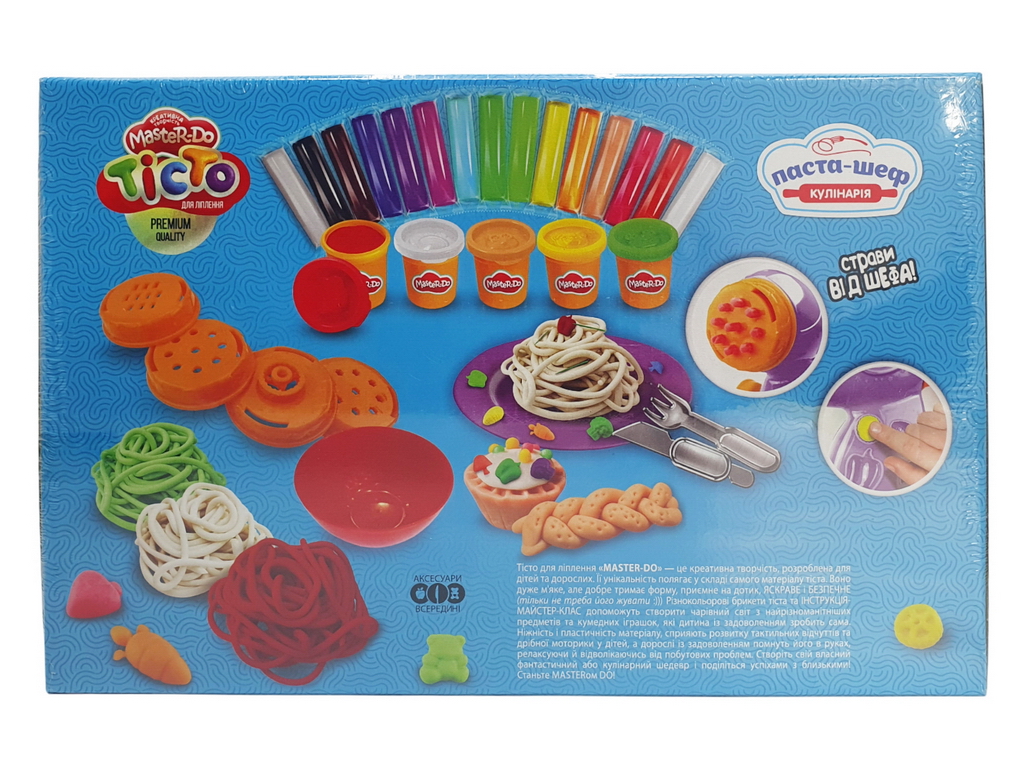 Тісто для ліплення Master Do Паста-шеф, Danko Toys